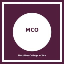 Meridian College of Management Mumbai logo
